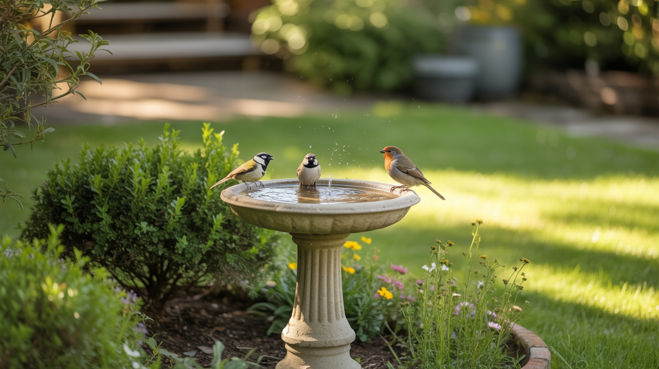 Best bird bath designs to attract more birds to your garden